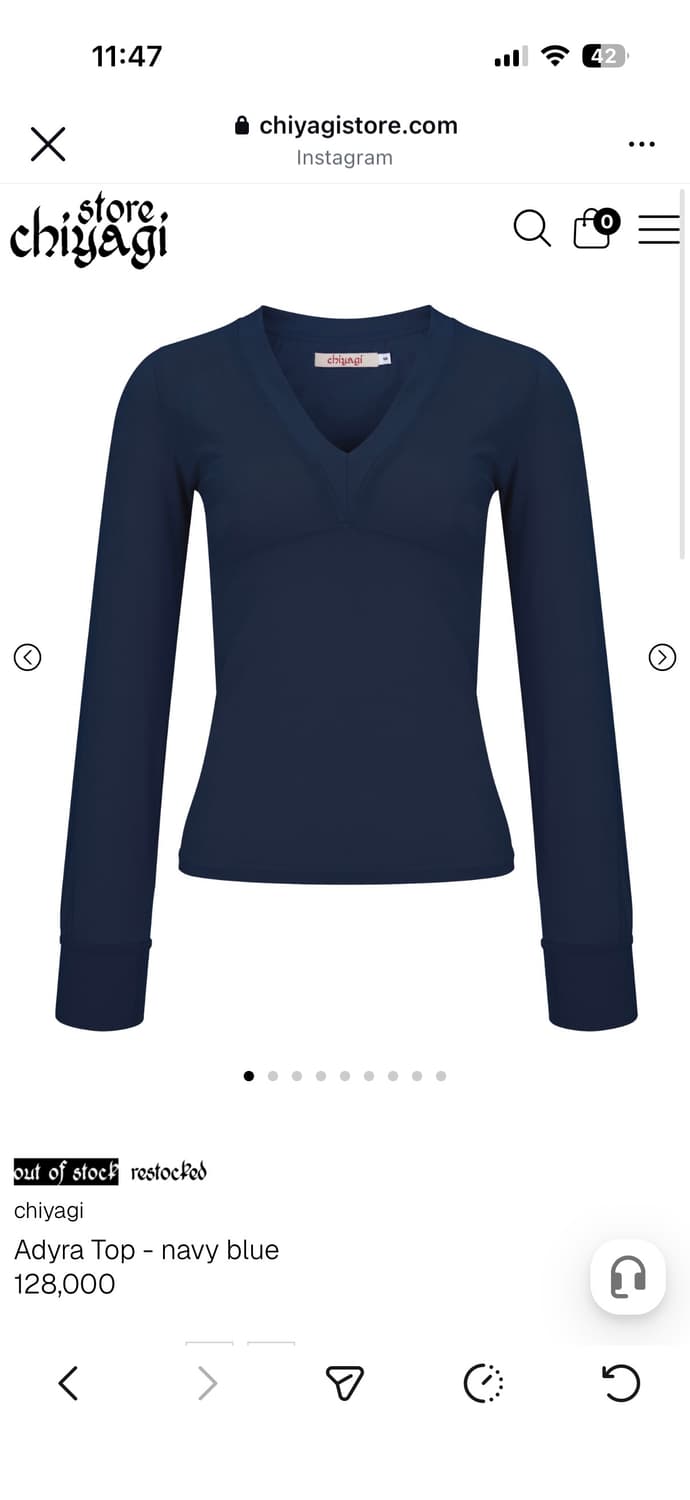 chiyagi 키야기 adyra top 상품이미지1