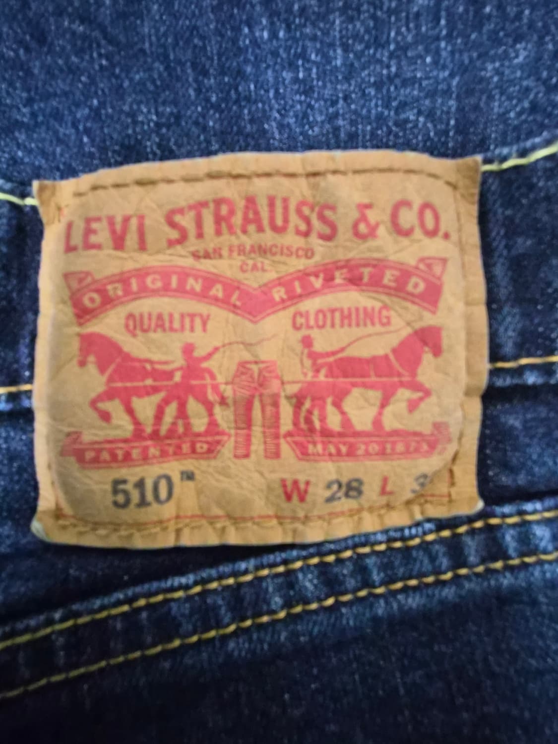 리바이스Levis 510 28사이즈 P-8 상품이미지4