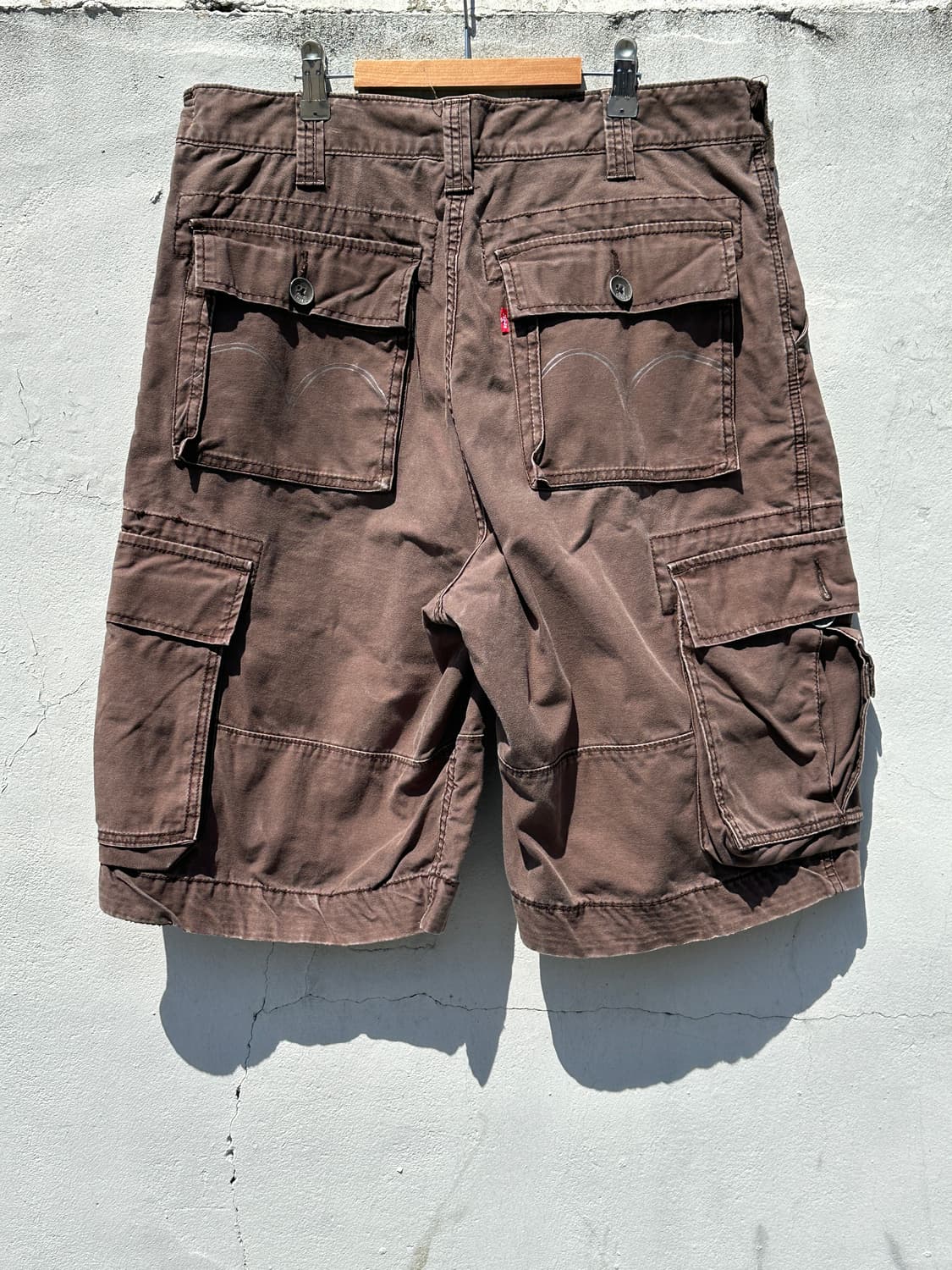 [33] 00s 리바이스 브라운 카고 반바지 상품이미지8
