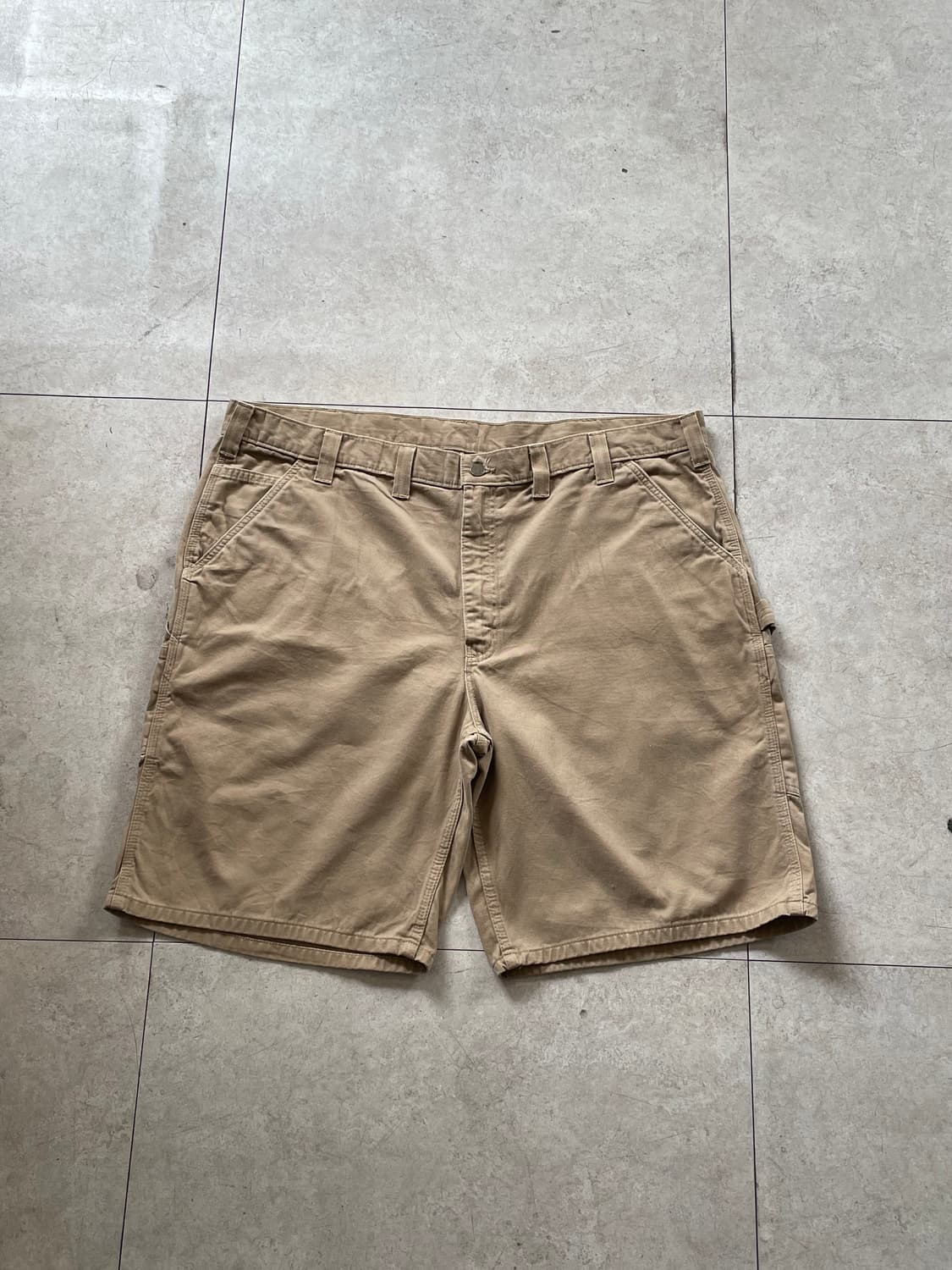 칼하트 카펜더 베이지 반바지(44) 상품이미지4