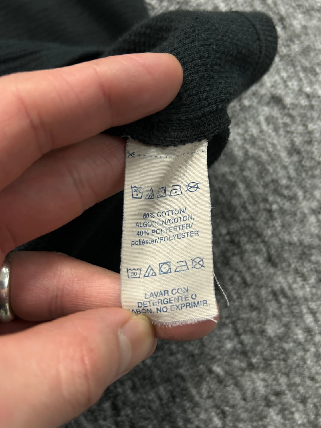 폴로 랄프로렌 레드포니 롱슬리브 와플티 M   상품이미지7