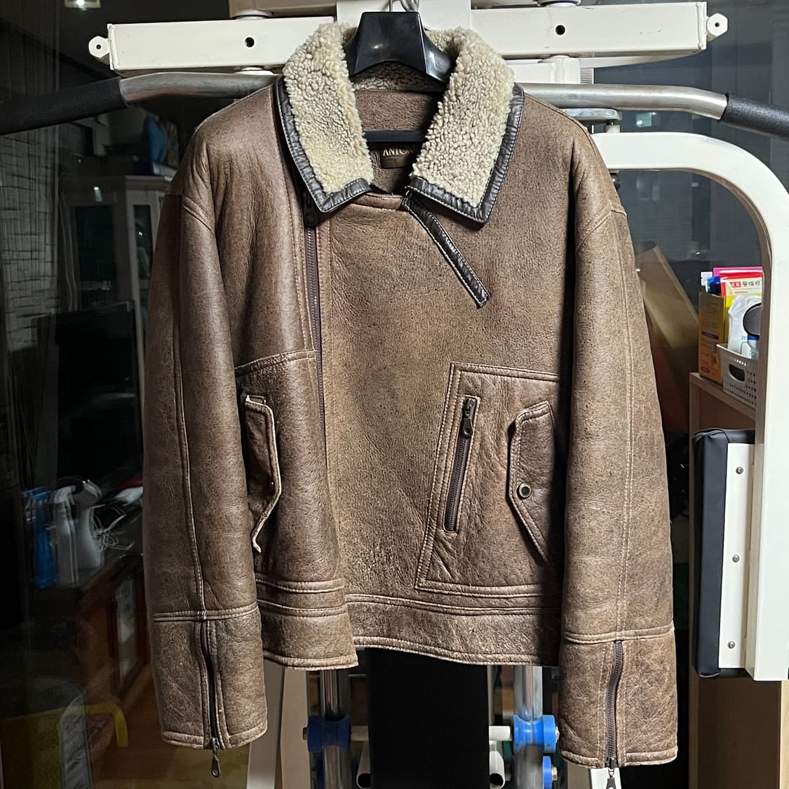 안토니오 양가죽 무스탕 100 상품이미지1