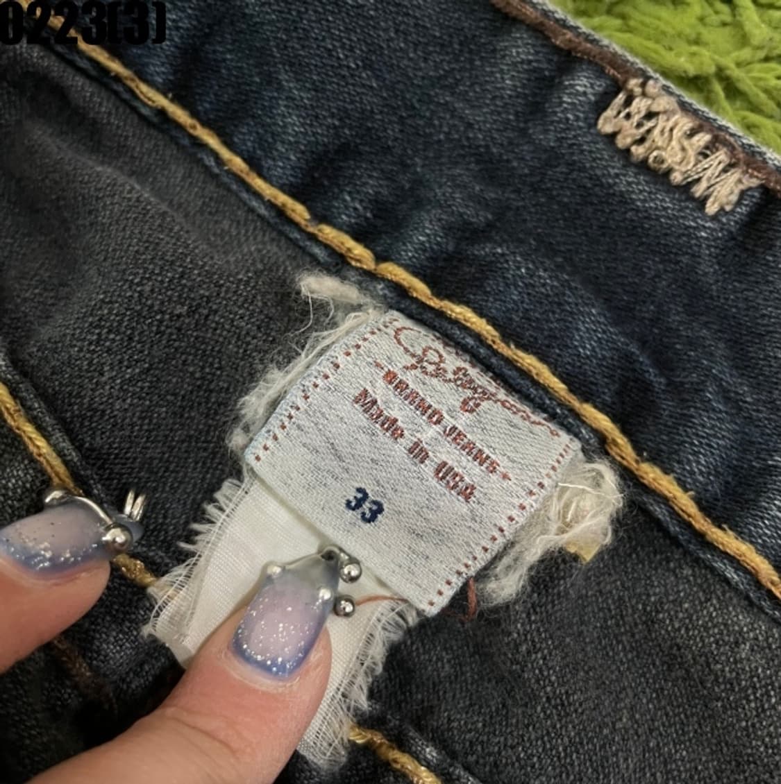 트루릴리전 부트컷 데님팬츠 청바지 상품이미지2