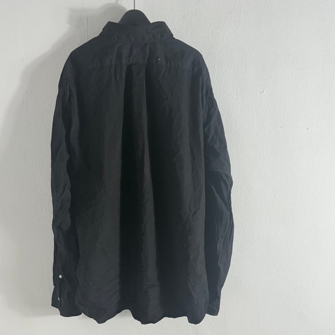 폴로 랄프로렌 클래식 오버핏 셔츠 블랙 XXL 상품이미지4