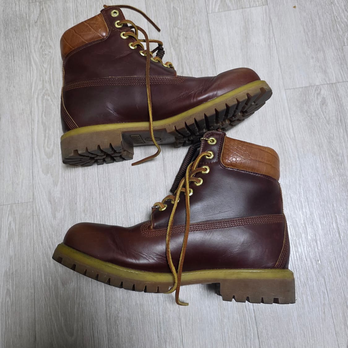 팀버랜드 6인치 워터프루프 브라운부츠(270~275) 상품이미지6