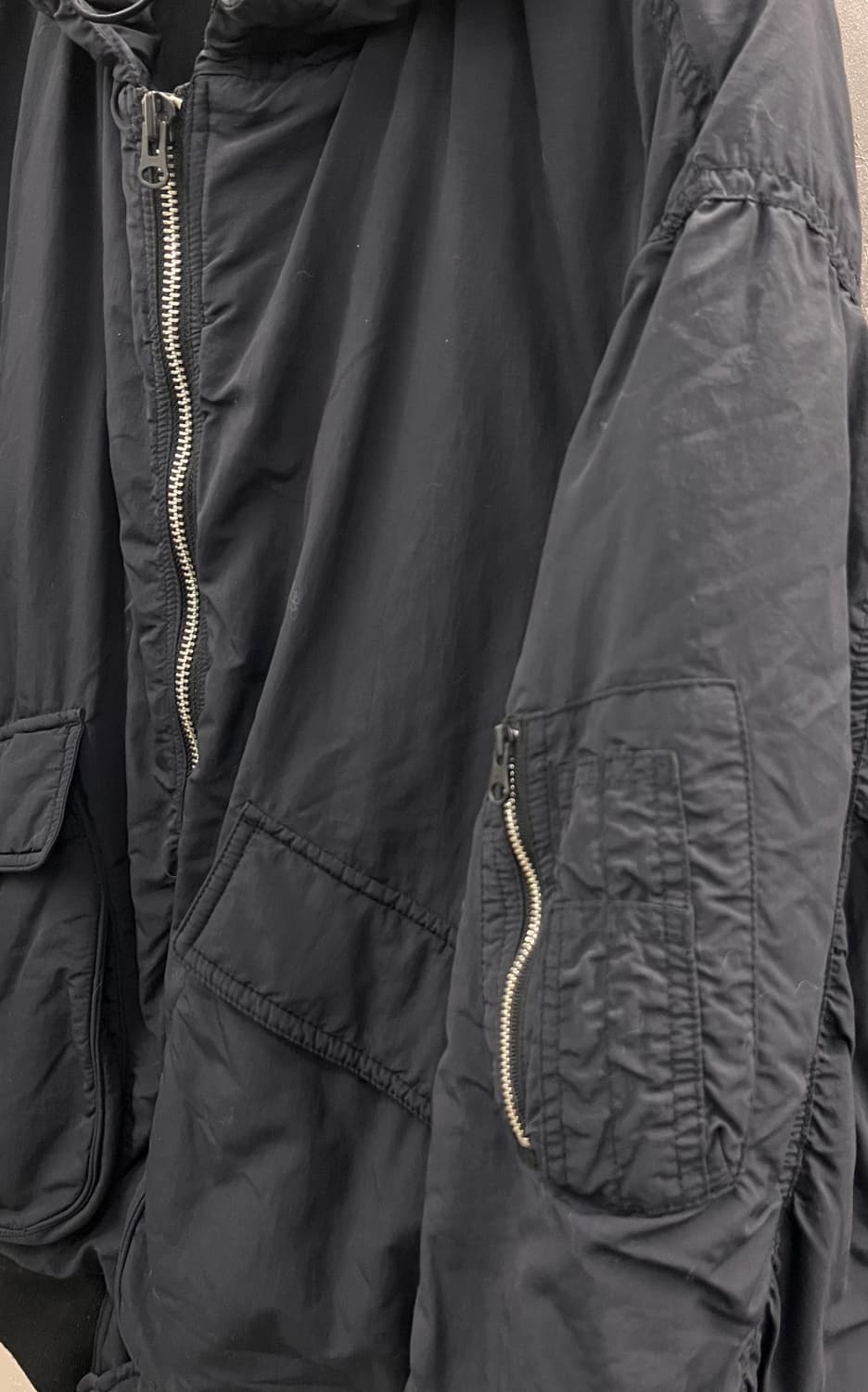 비이커 후드 패딩 점퍼 상품이미지2