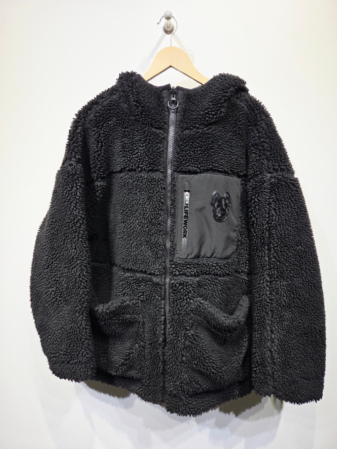 라이프워크 리버시블 쉐르파 버블링 후리스 후드자켓_L 상품이미지4