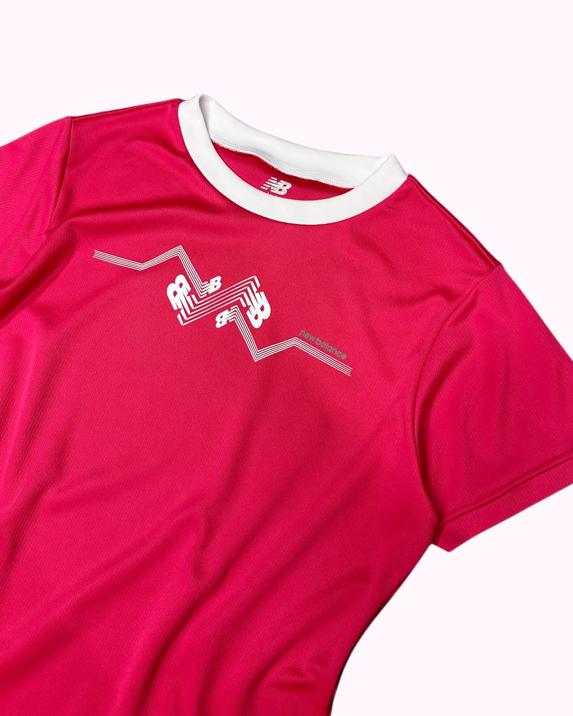 sporty pink logo t-shirt 상품이미지2