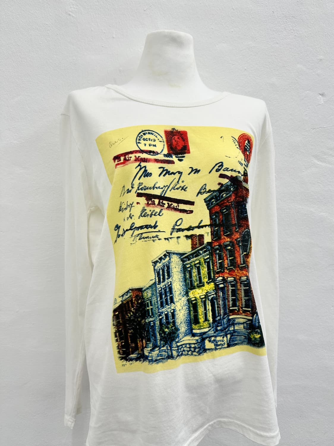 Vintage printing long sleeve  상품이미지2