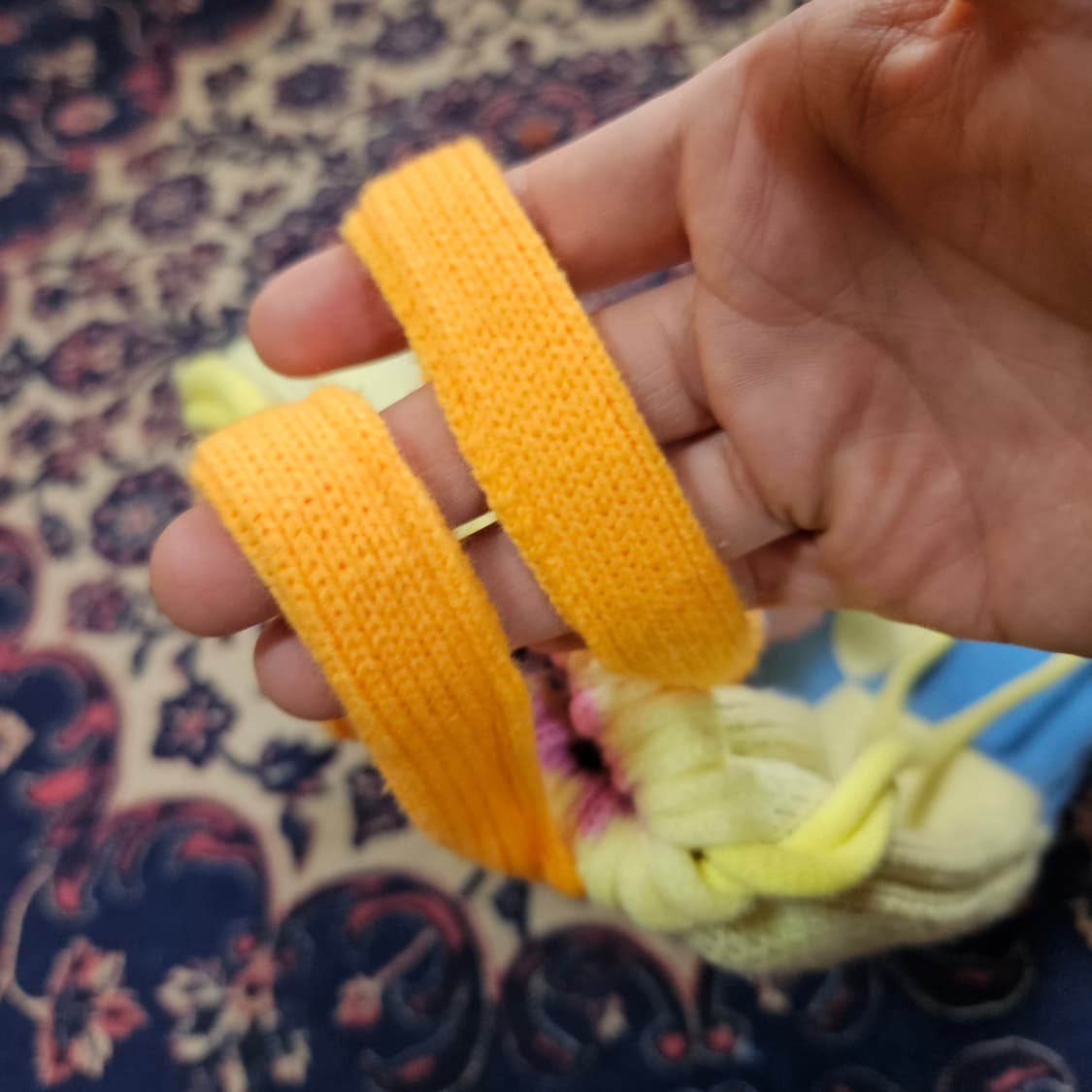 미미카위 퍼피 멀티 니트 스트링 백팩 Free 상품이미지5