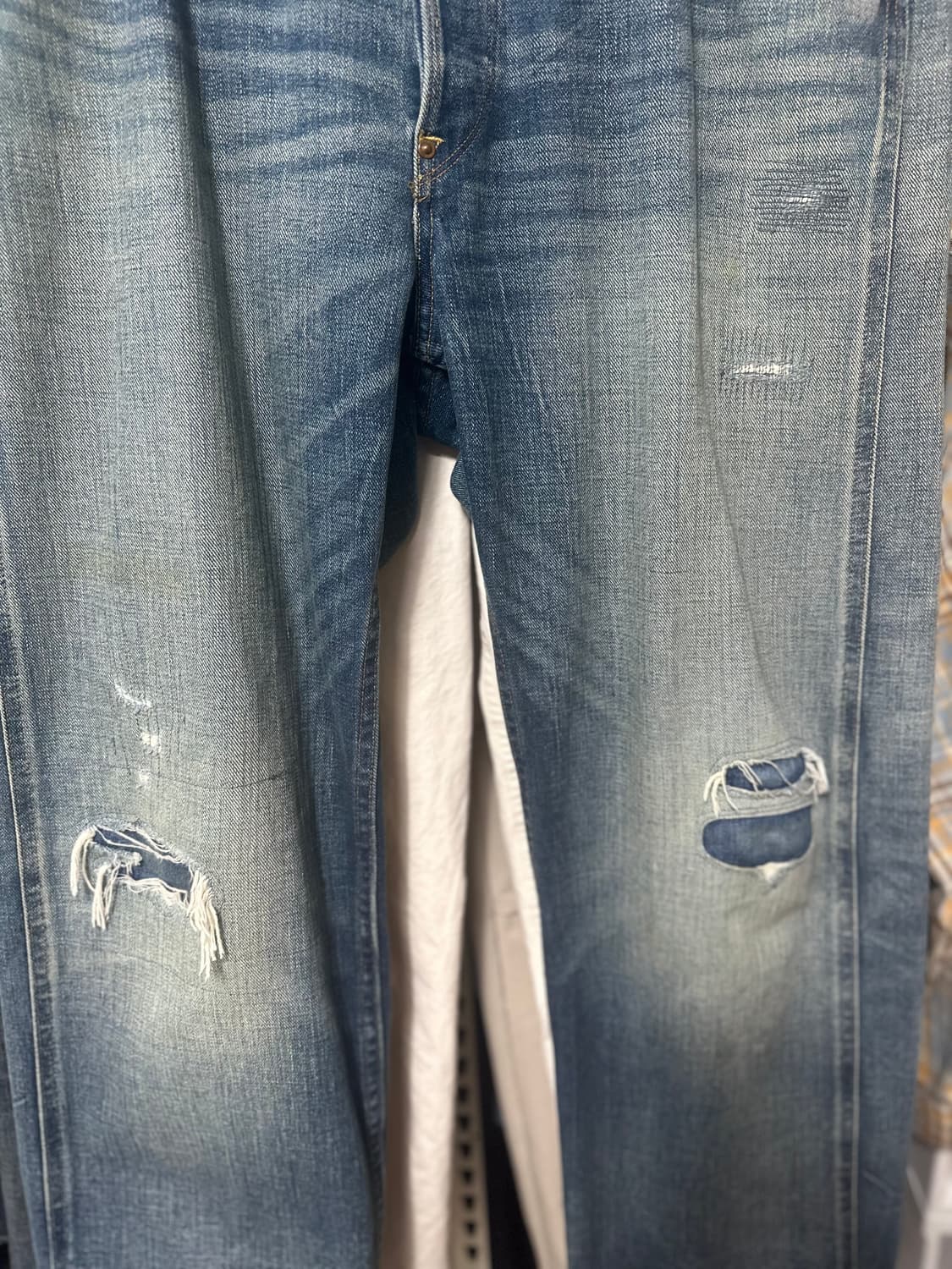 RRL 빈티지 파이브포켓 풀러턴 리페어 진 34 상품이미지4