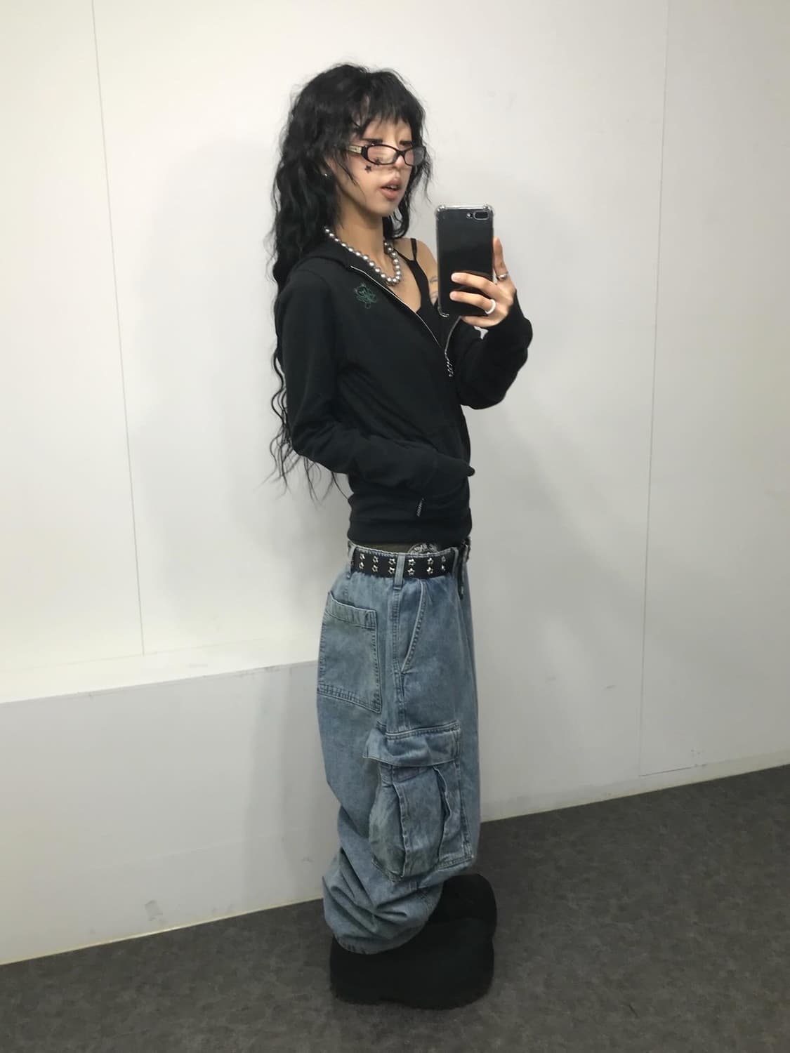 히스테릭글래머 퍽베어 후드집업 ( 새상품 ) 상품이미지4