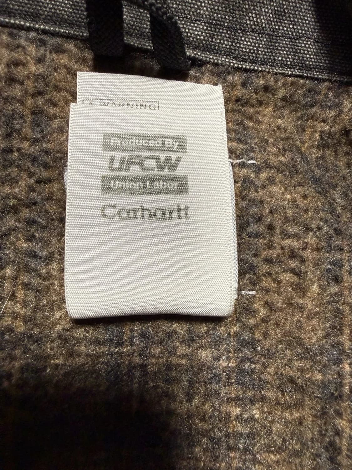 칼하트 J97 디트로이트 마운틴 로럴 커스텀 자켓 다크브라운 상품이미지5