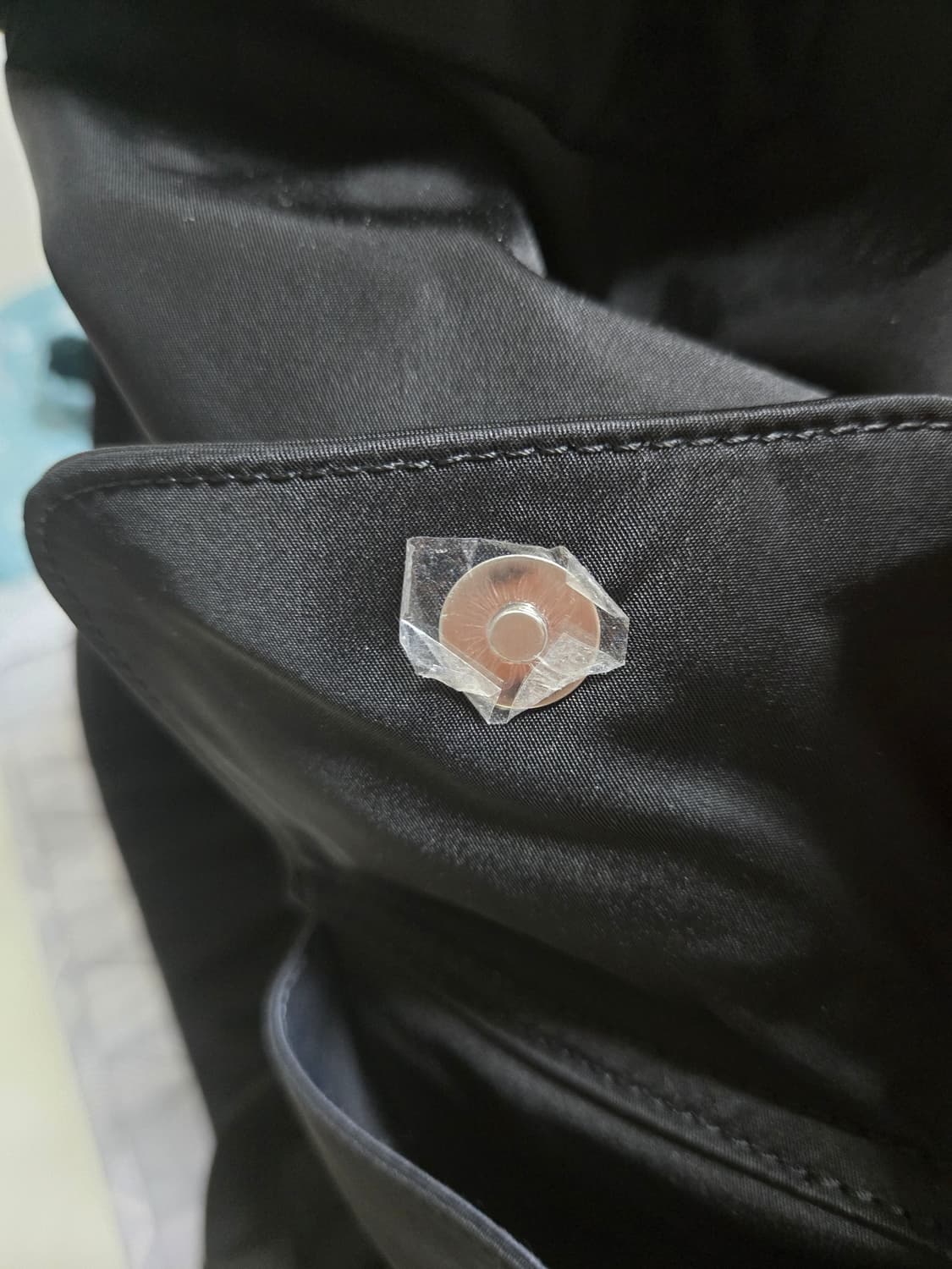 질스튜어트 뉴욕 에센 블랙 나일론 백팩 삭형 콜라보  새상품 상품이미지6