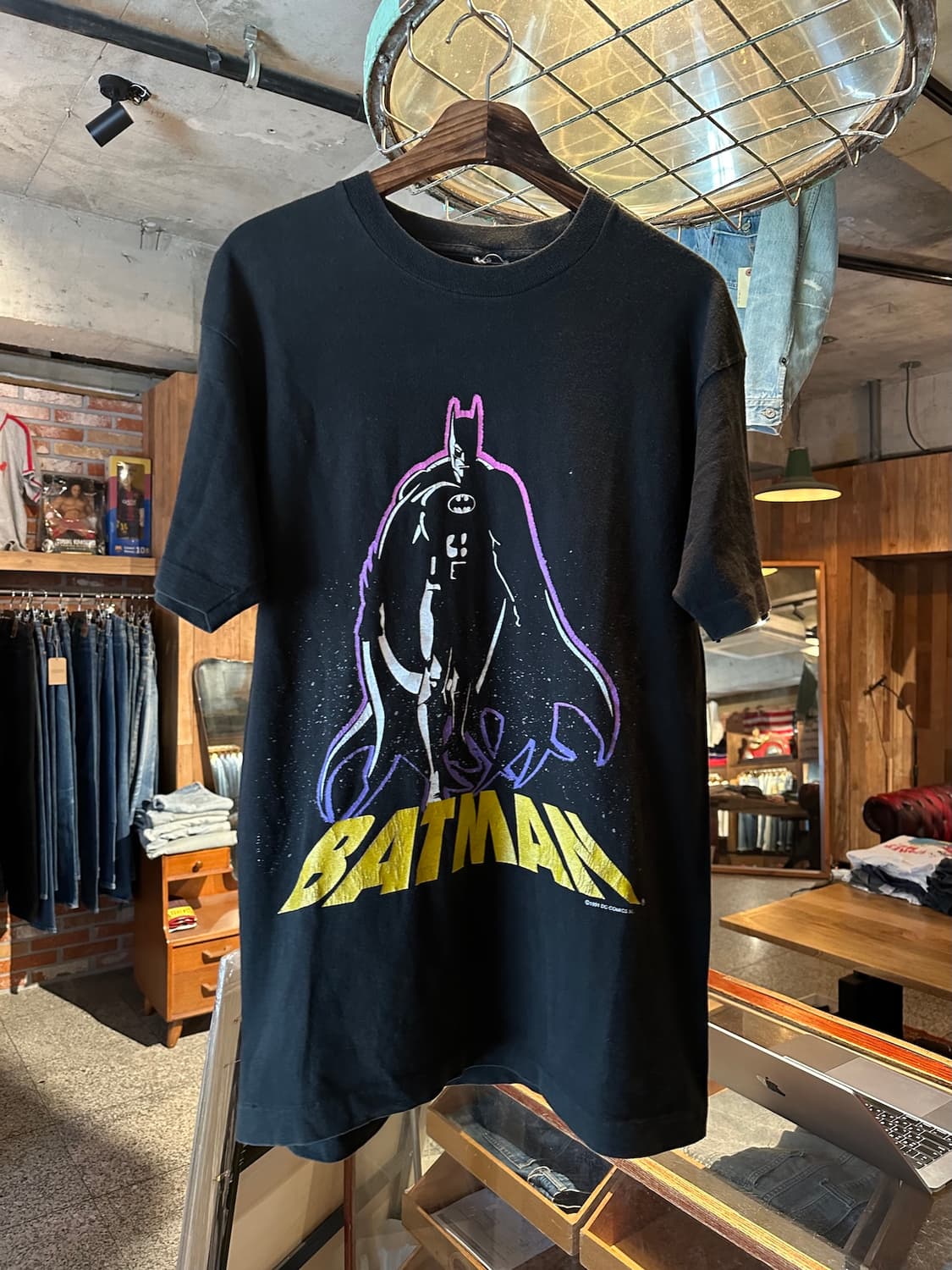 90s USA DC COMICS 빈티지 베트맨 티셔츠 상품이미지2