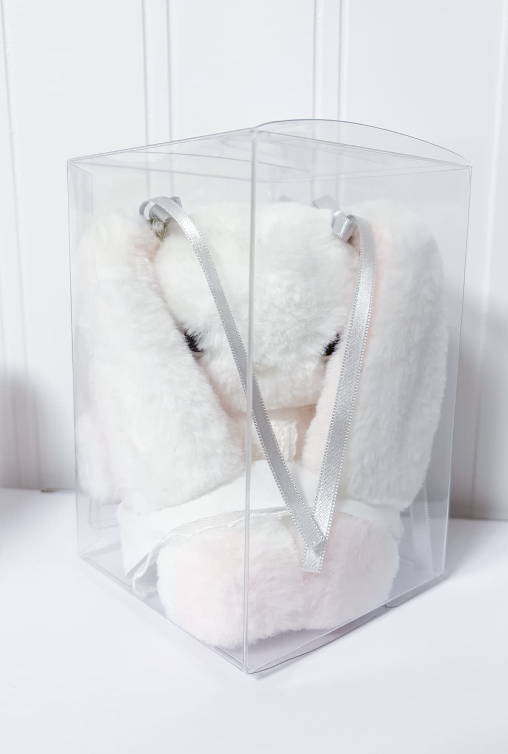 유키야 Yukiya 20cm 토끼 (화이트핑크) 핸드메이드 인형 상품이미지6