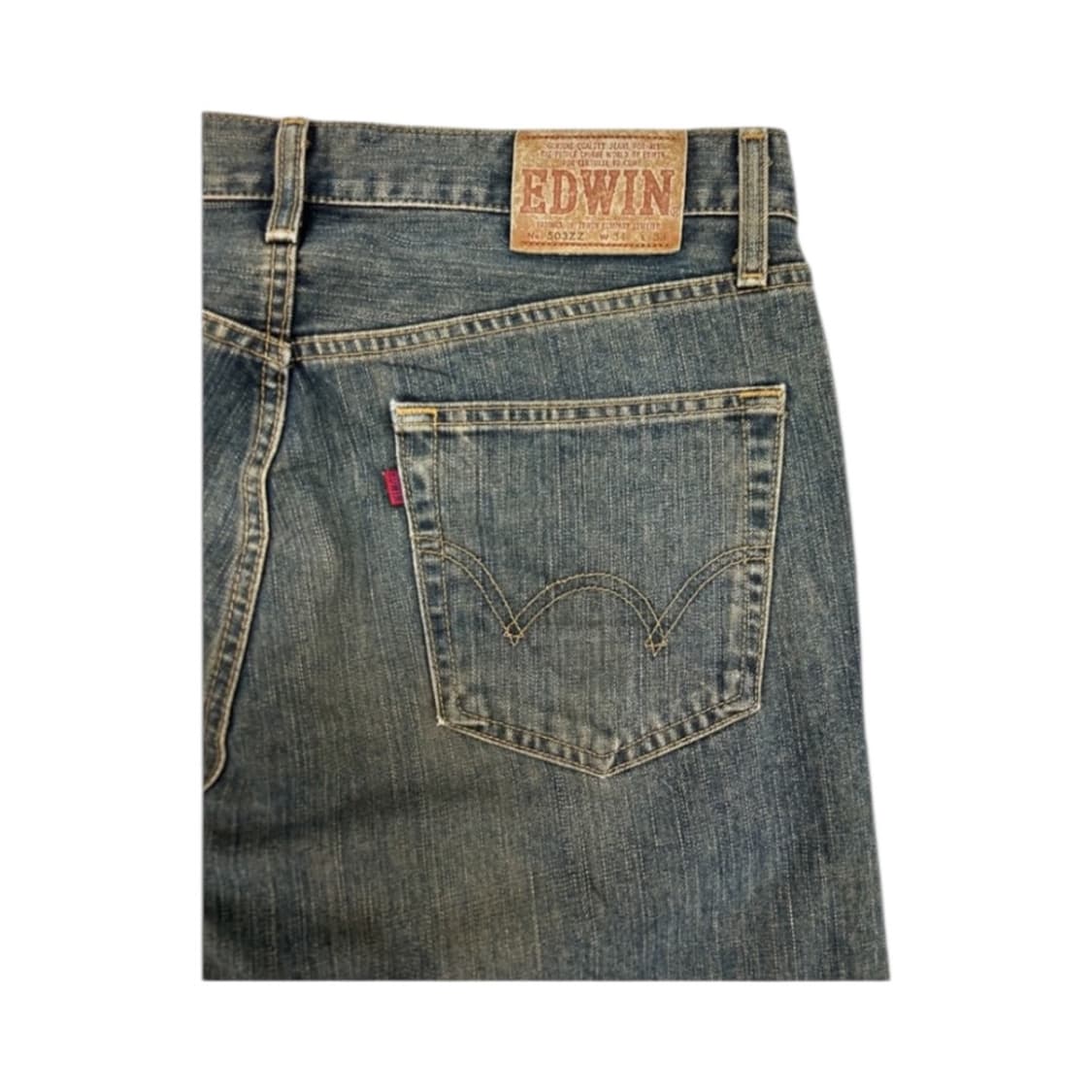 XL) 에드윈 503 레귤러 워시드 인디고 데님팬츠 BD-055 상품이미지8