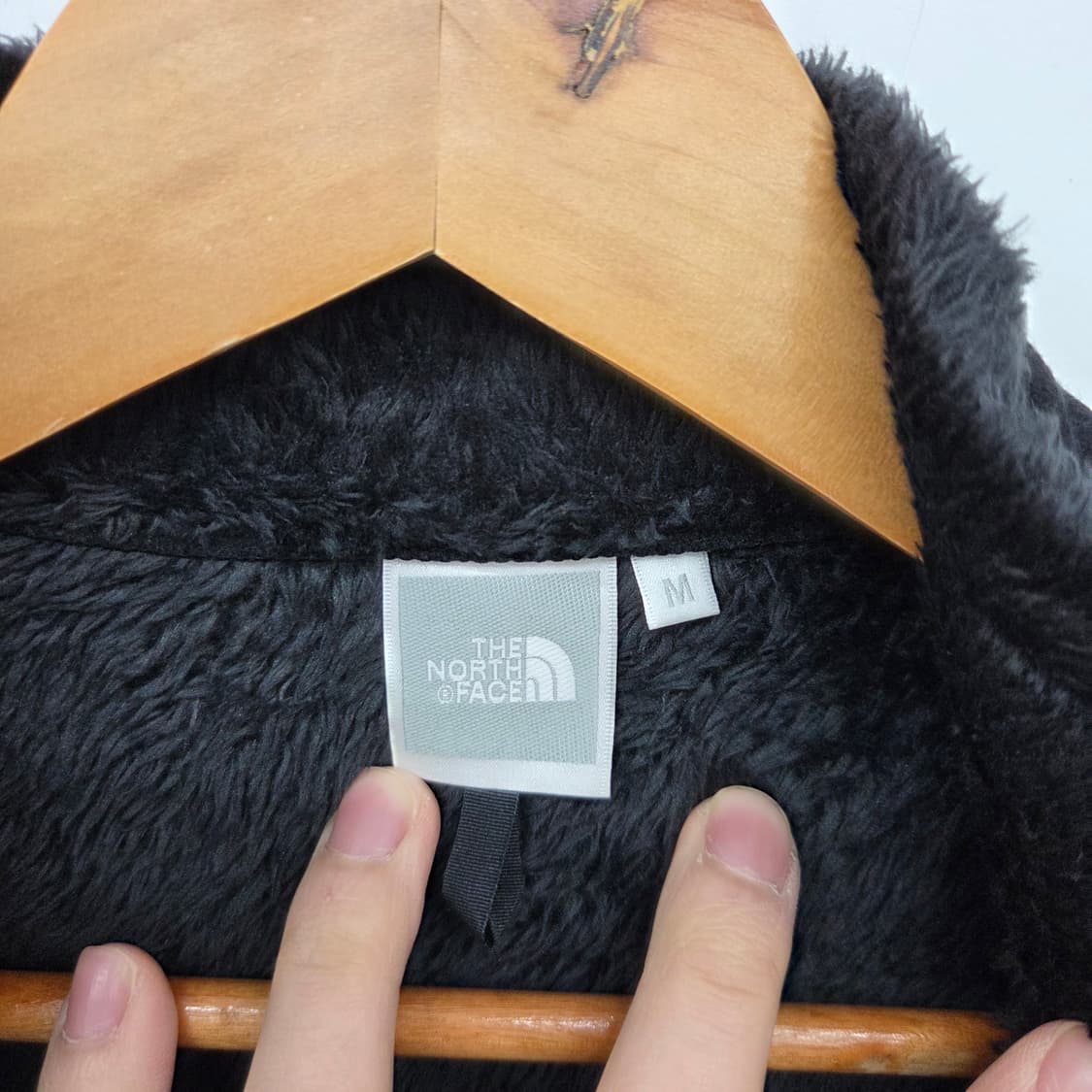 노스페이스 블랙 플리스 자켓 여m 상품이미지4
