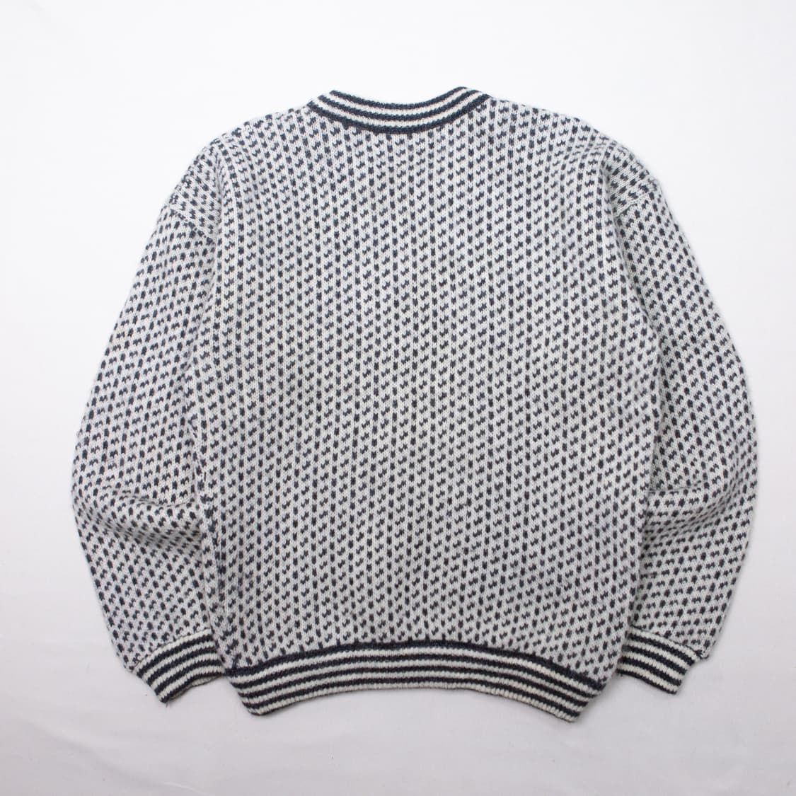 80s 엘엘빈 버드아이 니트 스웨터 [Norway Made] 상품이미지7