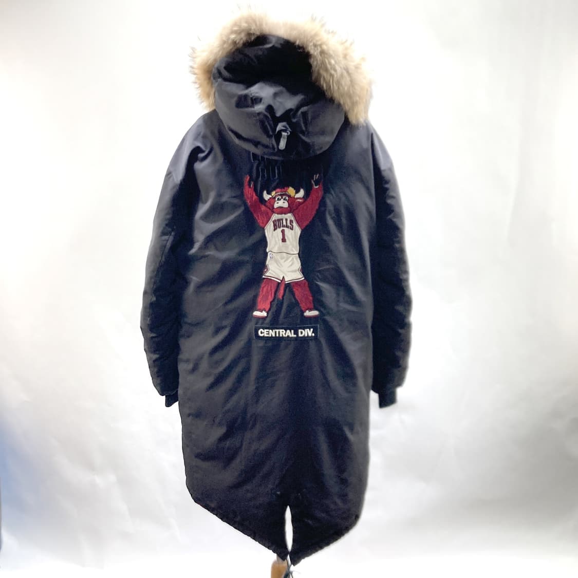NBA 시카고불스 만세 야상다운점퍼 블랙 남성L  상품이미지3