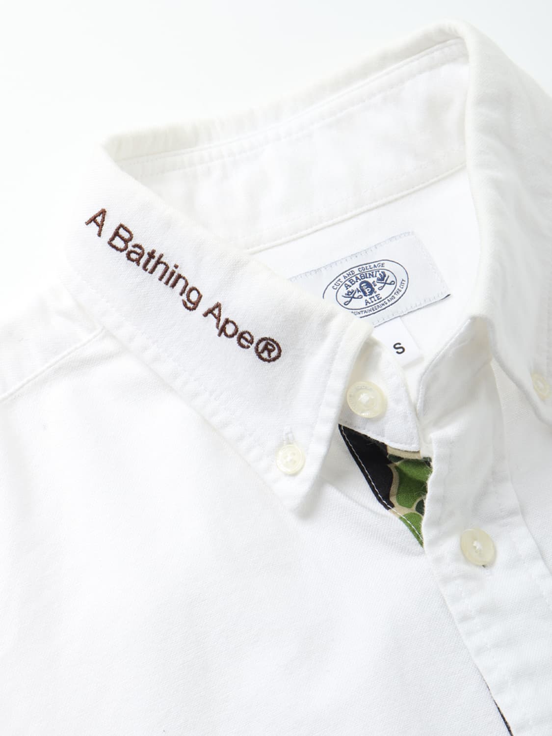 베이프 A BATHING APE Ape Head Oxford Shirt 상품이미지6