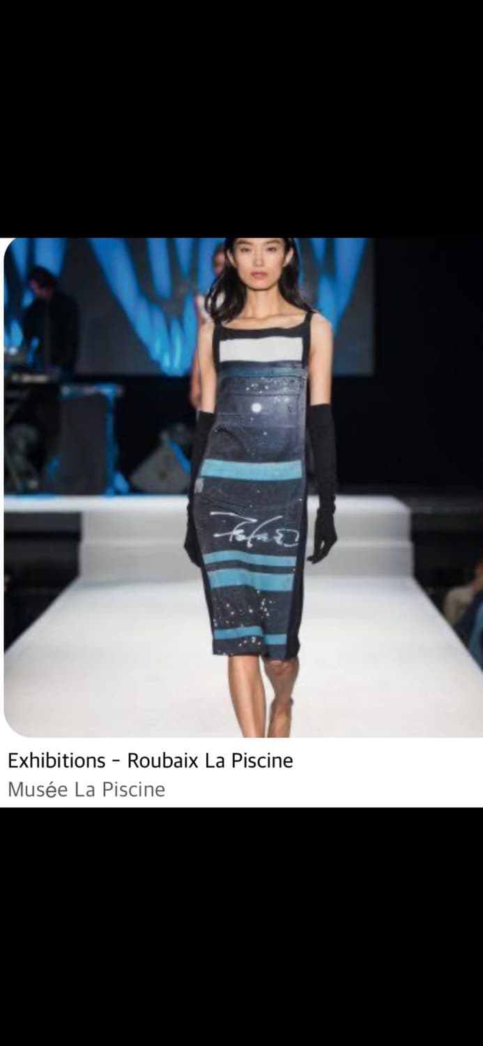 프랑스 메이드 아네스 베 PRESTIGE x FUTURA 아트 원피스 상품이미지1