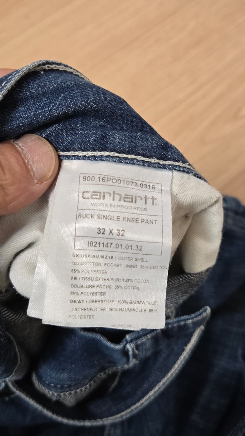 칼하트 윕 카펜터 데님 상품이미지4