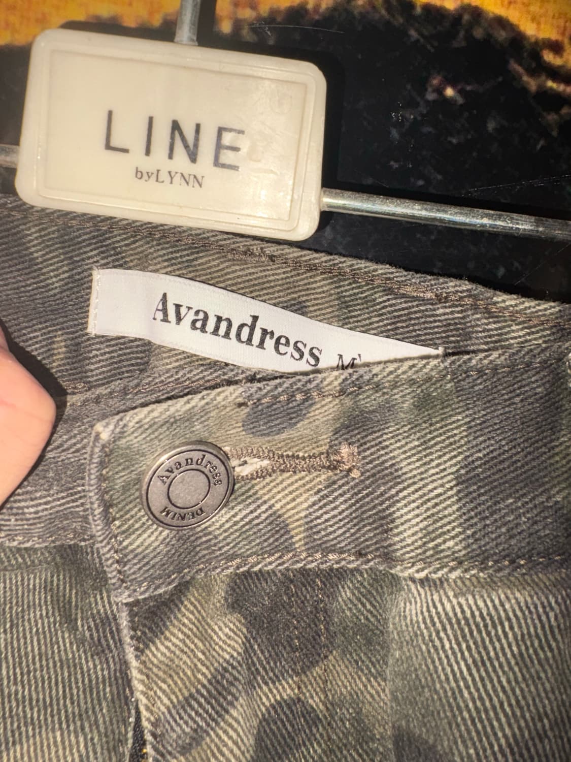 AVANDRESS side big cargo pants camo 상품이미지3