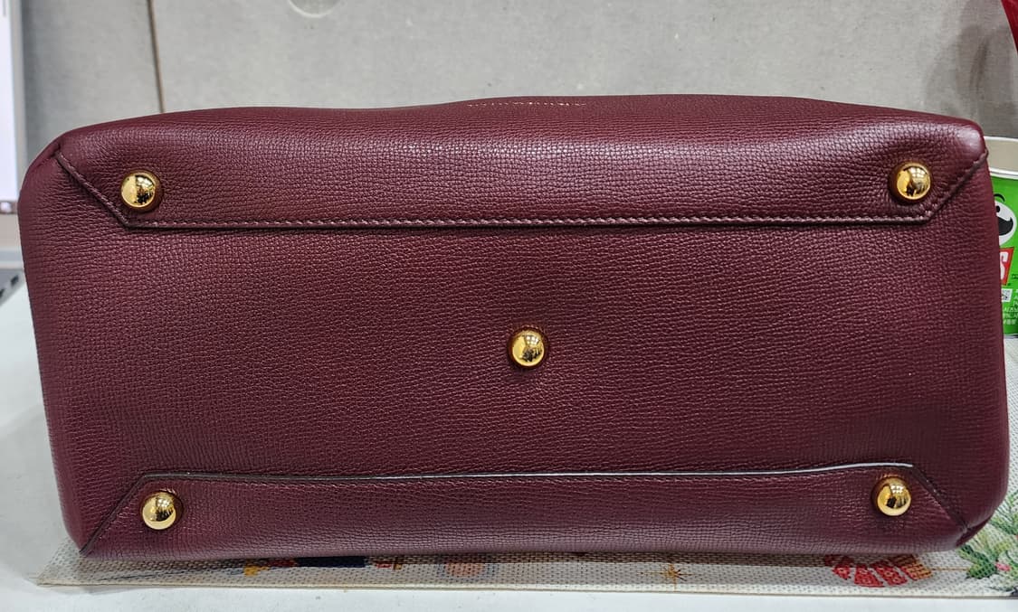 버버리 배너백 버건디 미듐 상품이미지8