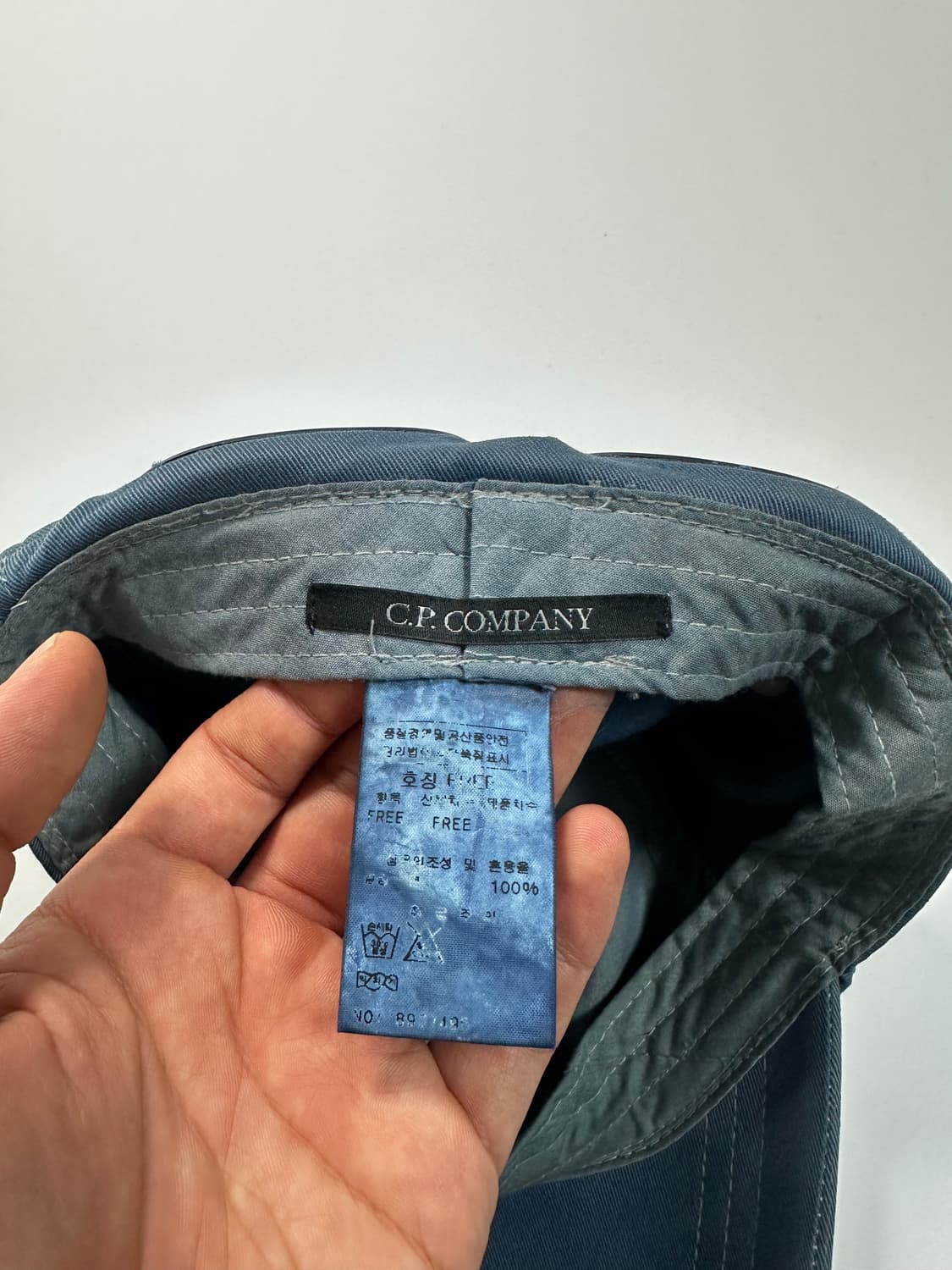 CP 컴퍼니 구형 로고 고글 볼캡 상품이미지3