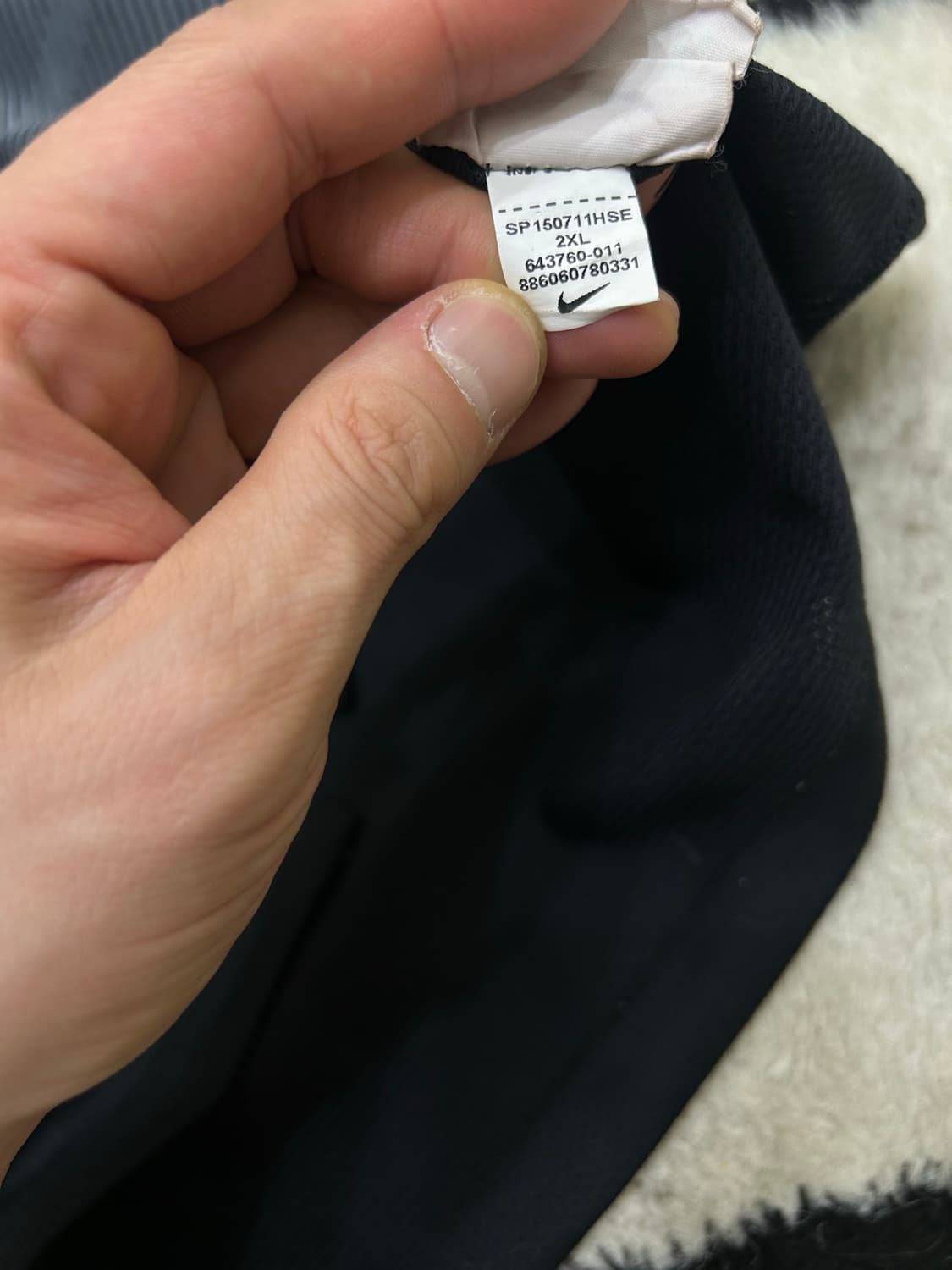 [2XL]나이키 15-16 파리생제르망 프리매치 유니폼 상품이미지5