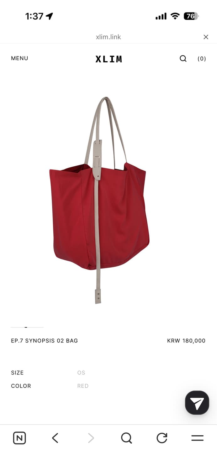 xlim ep.7 synopsis 02 bag 가방 숄더백 상품이미지6