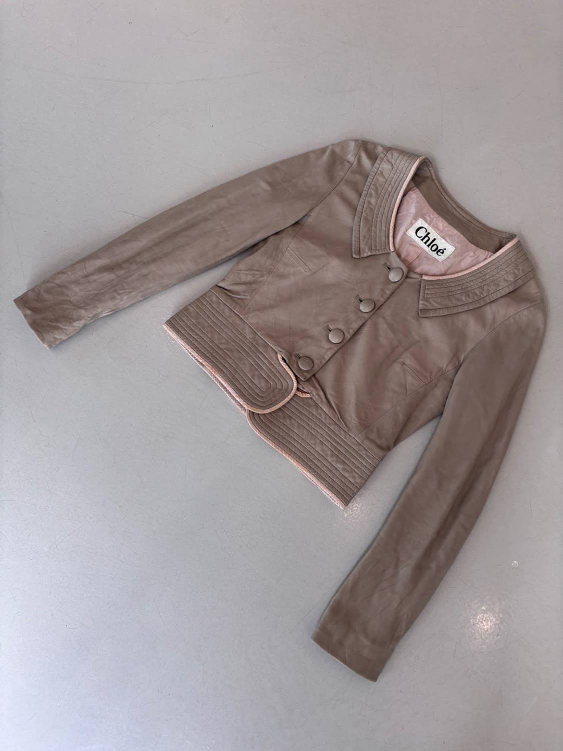 Vintage Chloe Leather Jacket 상품이미지3