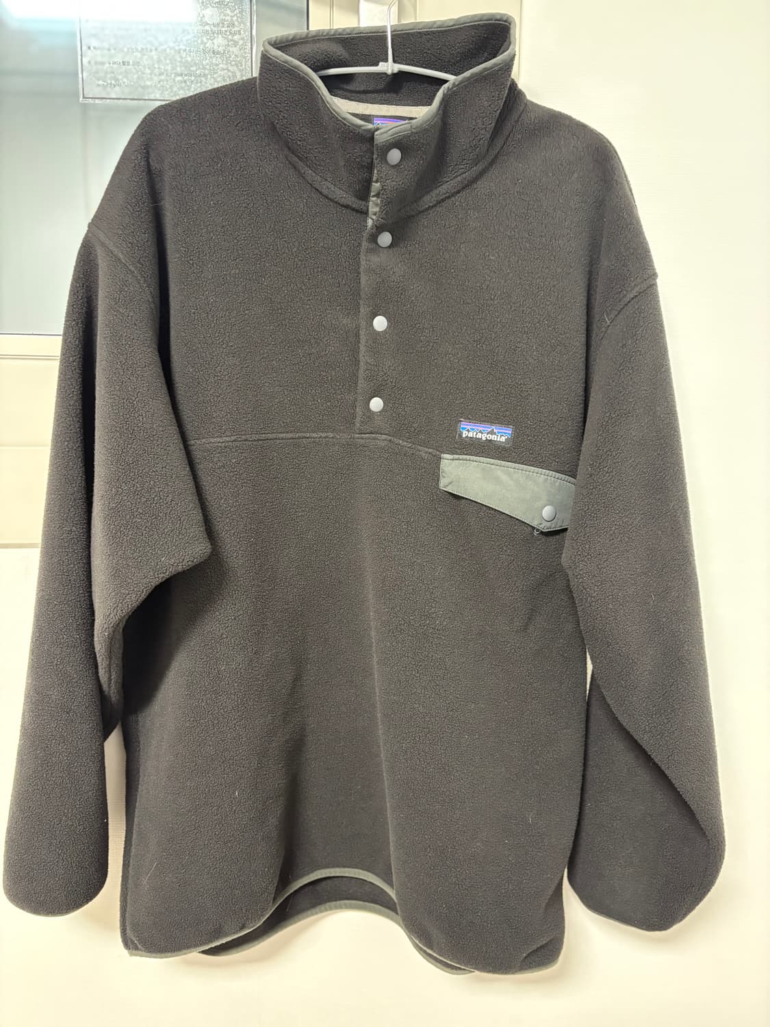 파타고니아 헤비웨이트 신칠라 포지그레이 / 블랙 L 상품이미지1