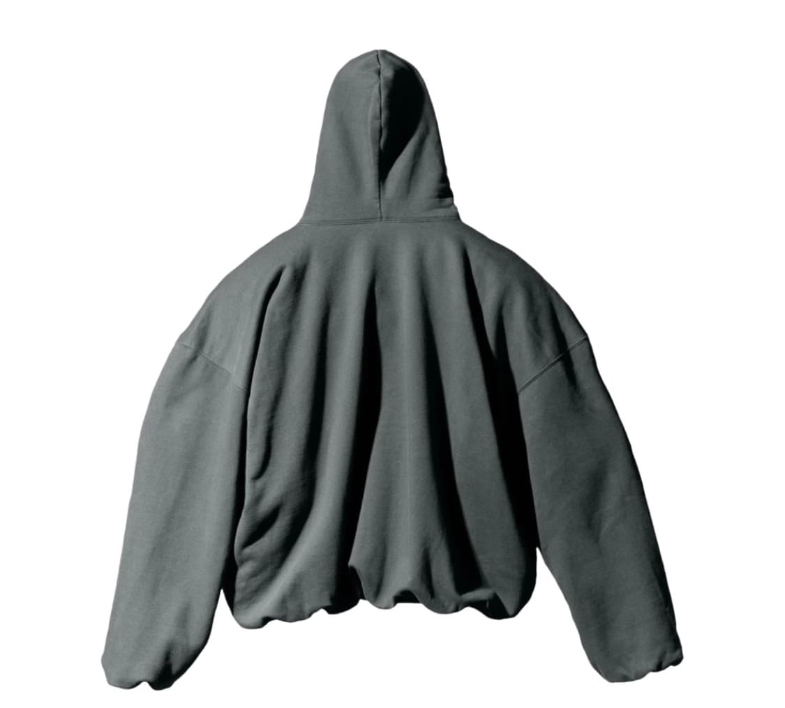 이지갭 엔지니어드 바이 발렌시아가 로고 후드 다크 그린 M 새상품 상품이미지2