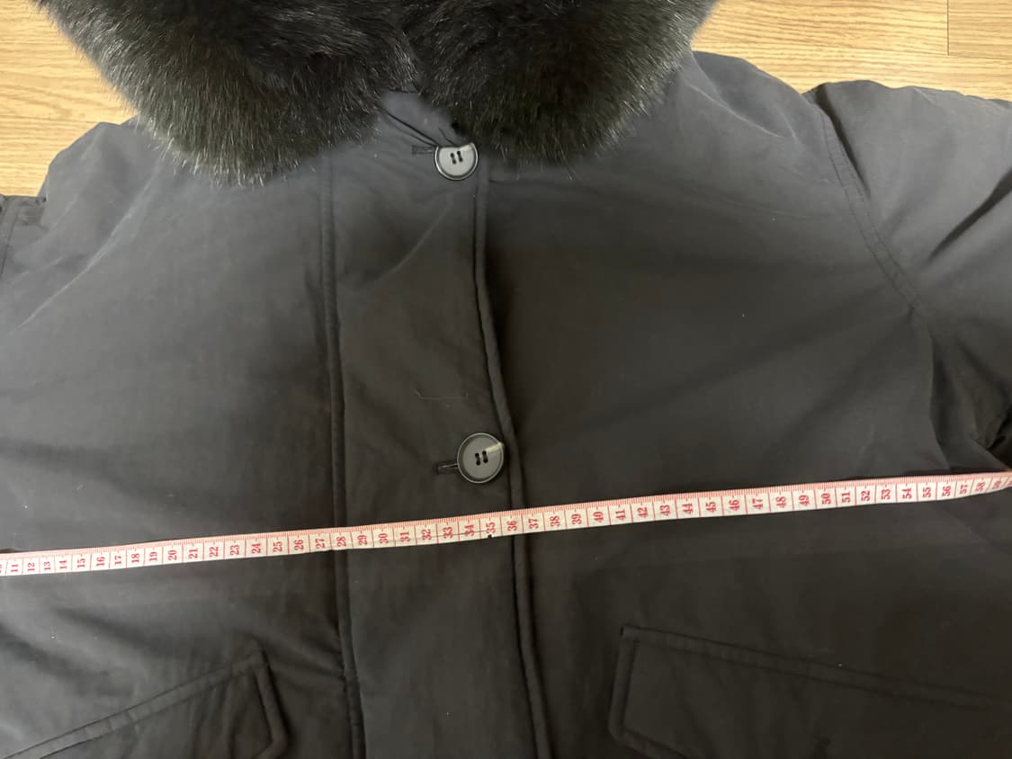 상태최상 지컷 빅사가퍼 야상 롱패딩 55(오버핏 66충분히) 상품이미지3