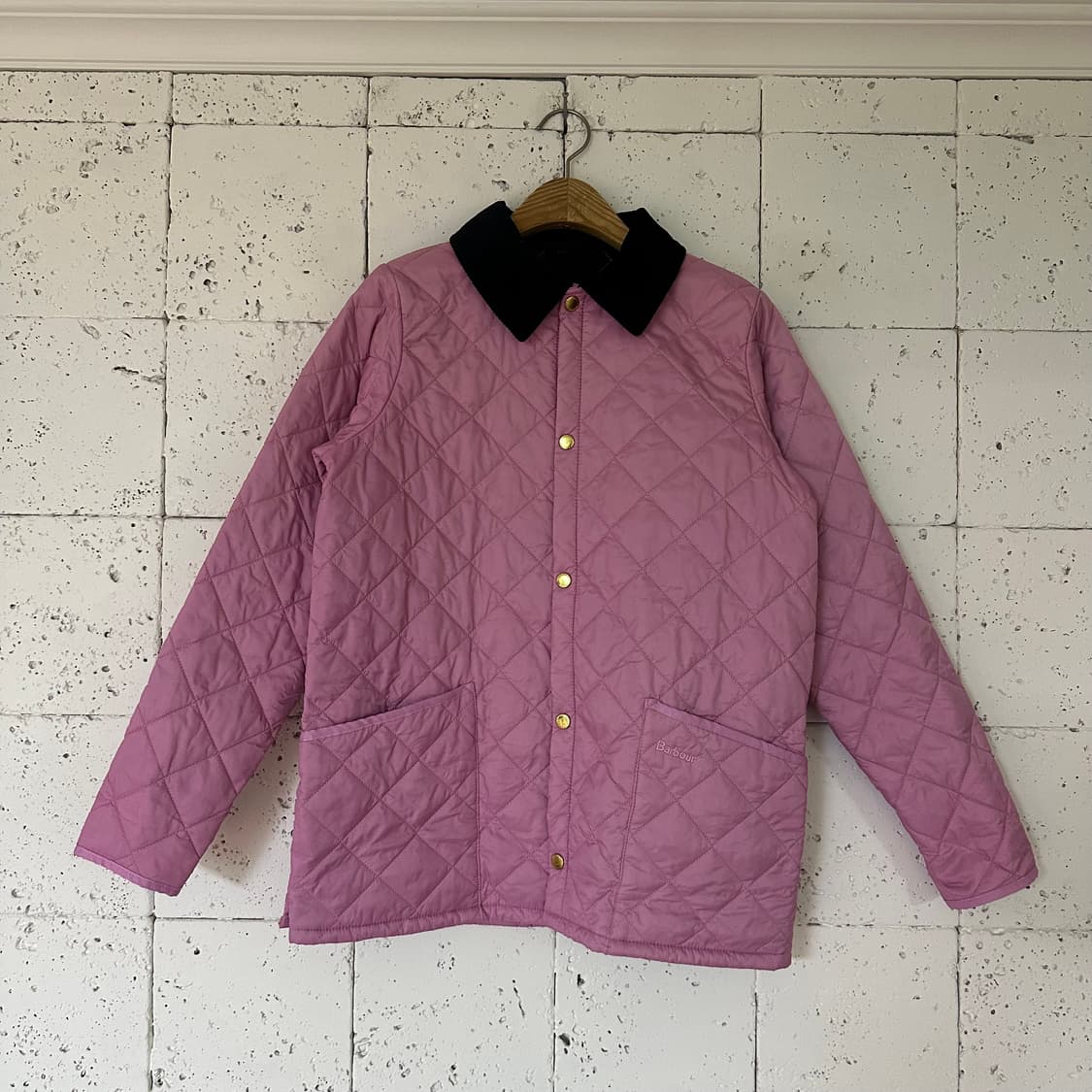 우먼L 바버 퀼팅 자켓 상품이미지1