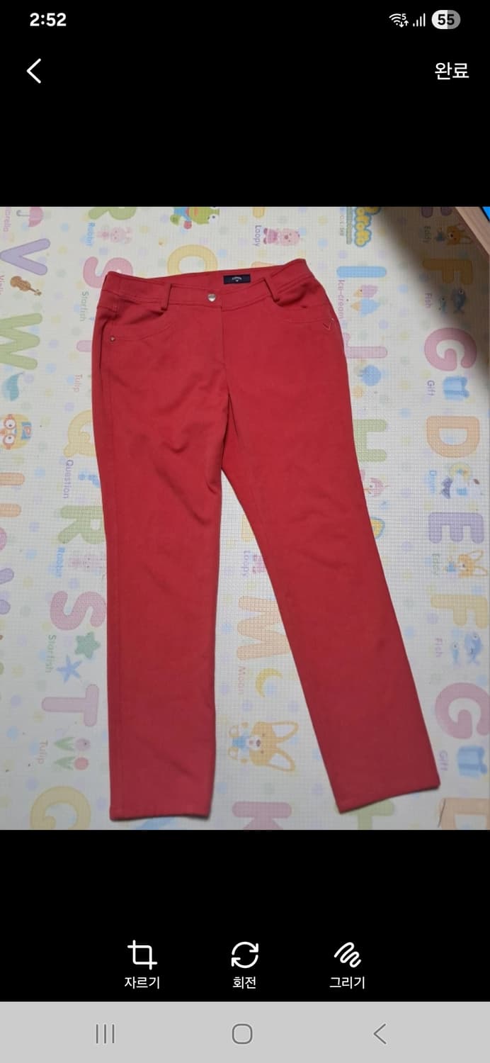 캘러웨이 골프바지(기모)73사이즈 상태상급 상품이미지1