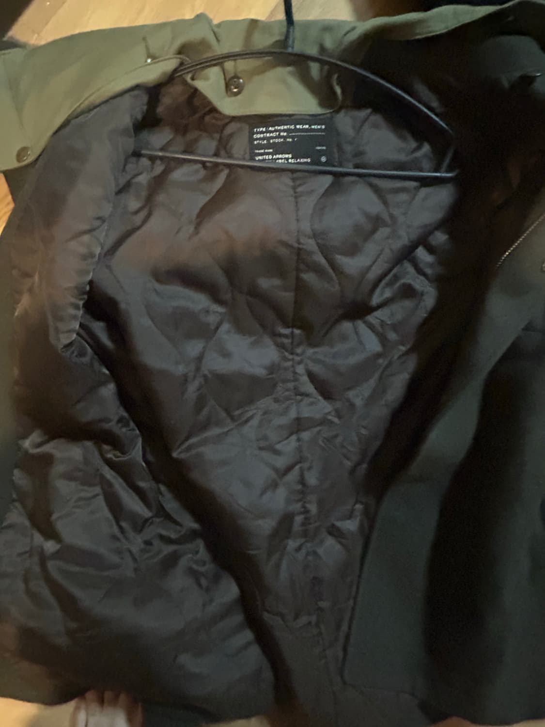 밀리터리 코트 상품이미지2