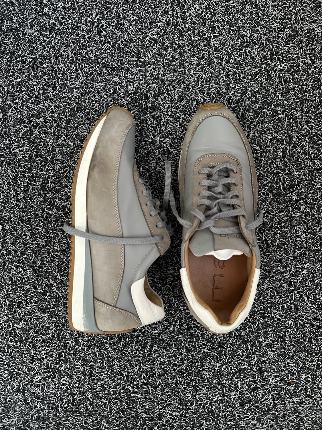malo 남성 스니커즈 회색/갈색 265 상품이미지4