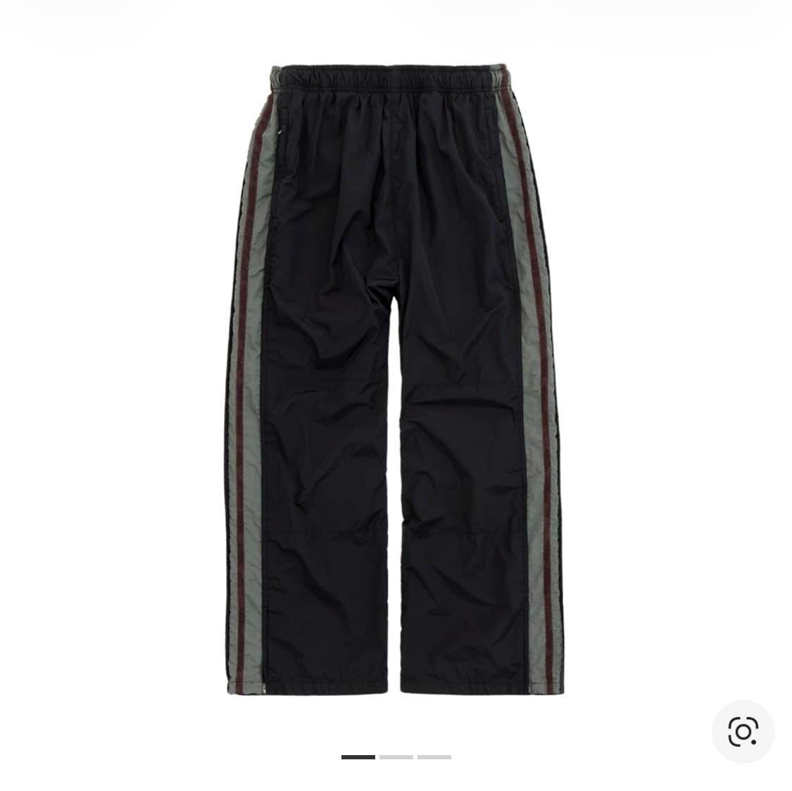 구매) 폴리테루 올드스쿨 트랙팬츠 블랙/세이지 상품이미지1