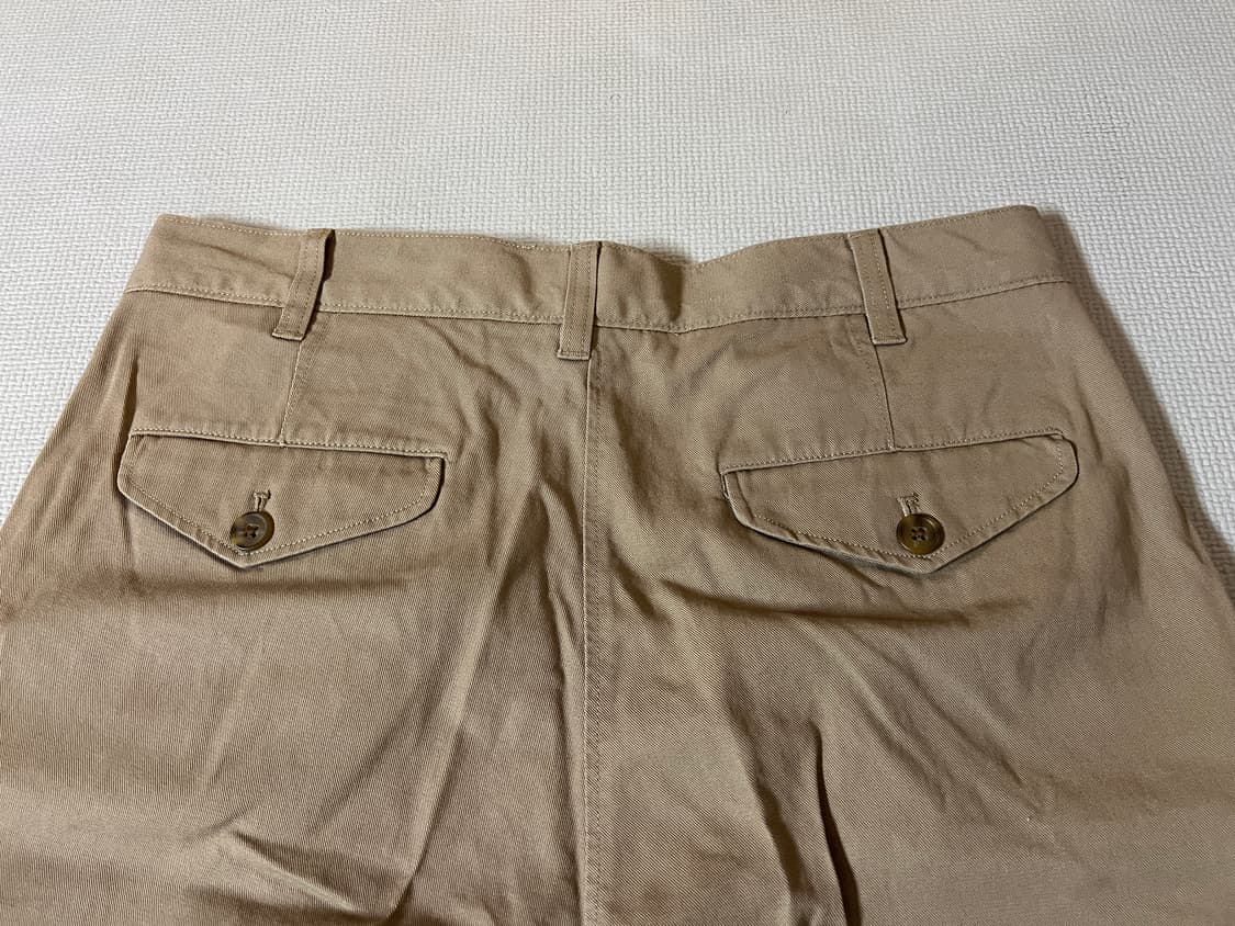 무료배송 - 새제품 유니클로 U 투턱 와이드팬츠(베이지) 36 상품이미지6