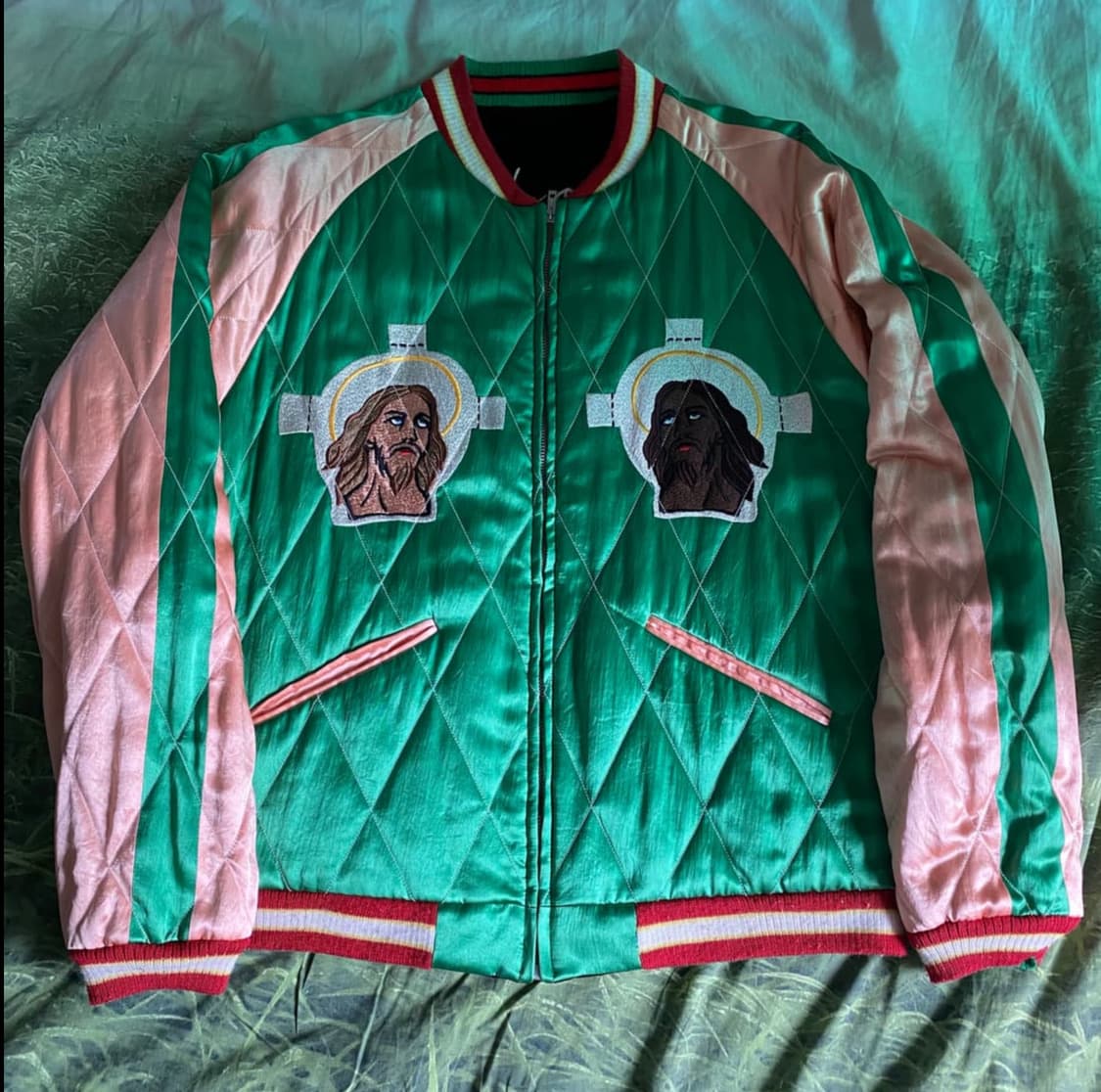 세인트 미카엘 리버시블 스카쟌 수베니어 자켓 상품이미지3