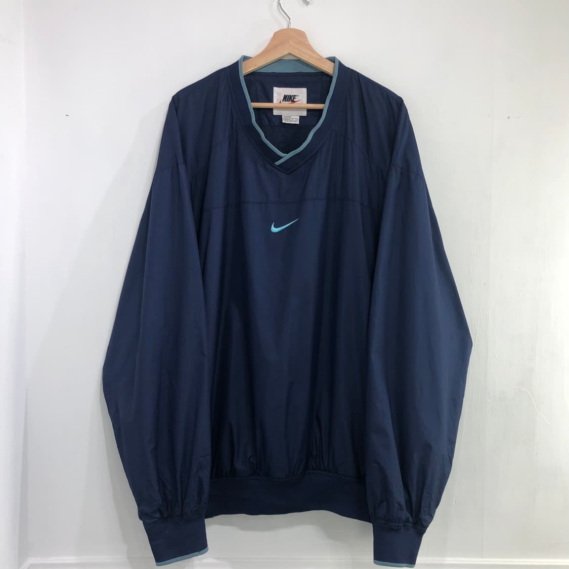 나이키 네이비 브이넥 웜업 상품이미지2