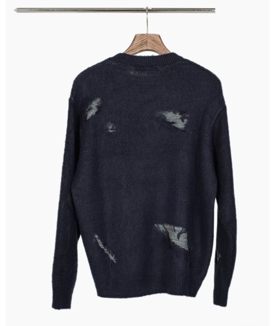 Aieul 아이엘 frag knit navy 상품이미지2