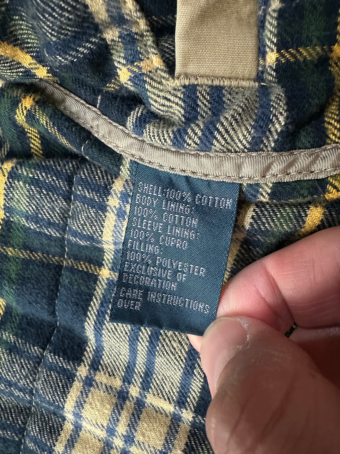 폴로 베이포트 퀼팅 봄버 자켓 S 상품이미지10