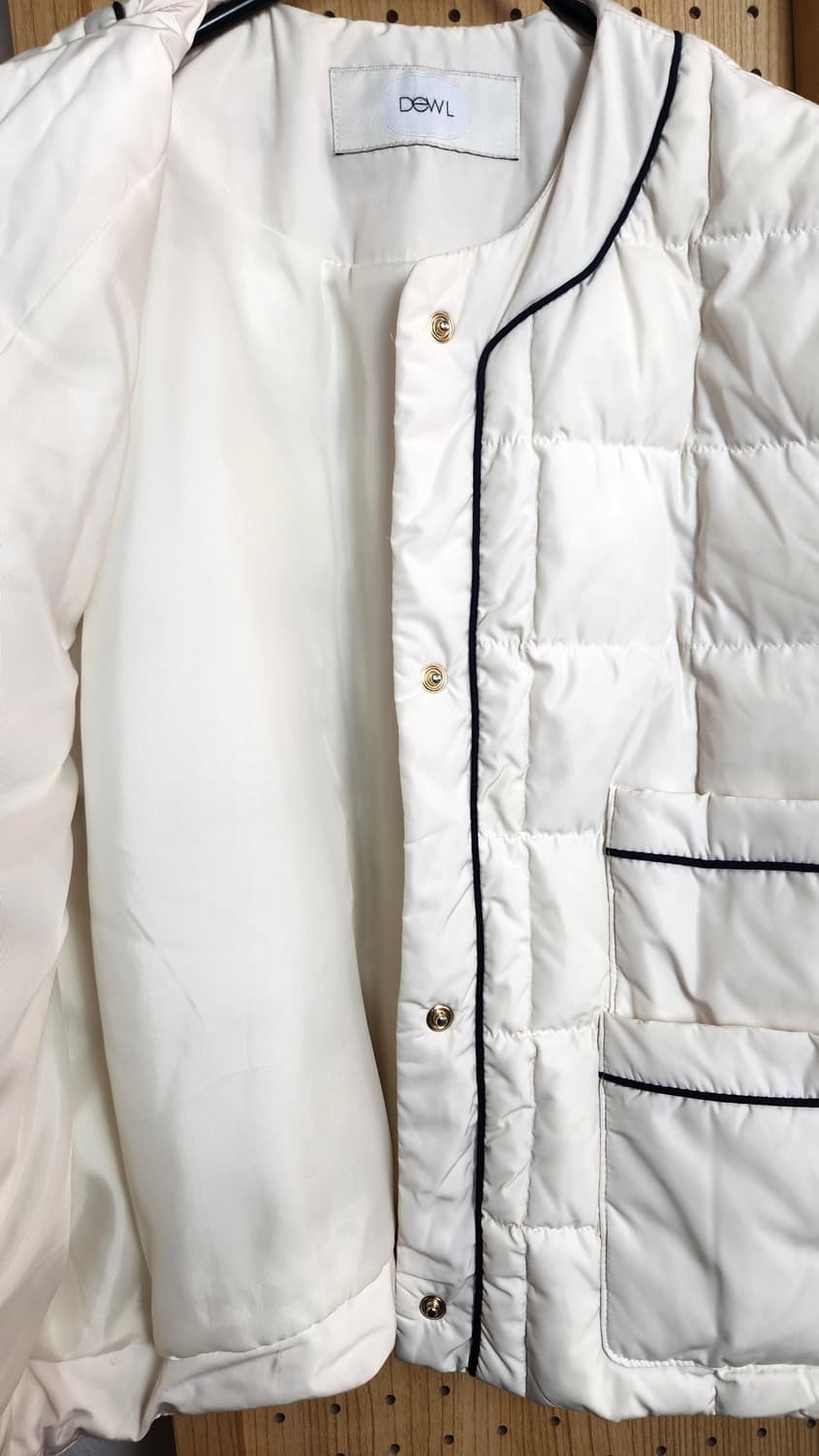 듀엘 구스다운 숏 패딩 55 상품이미지4