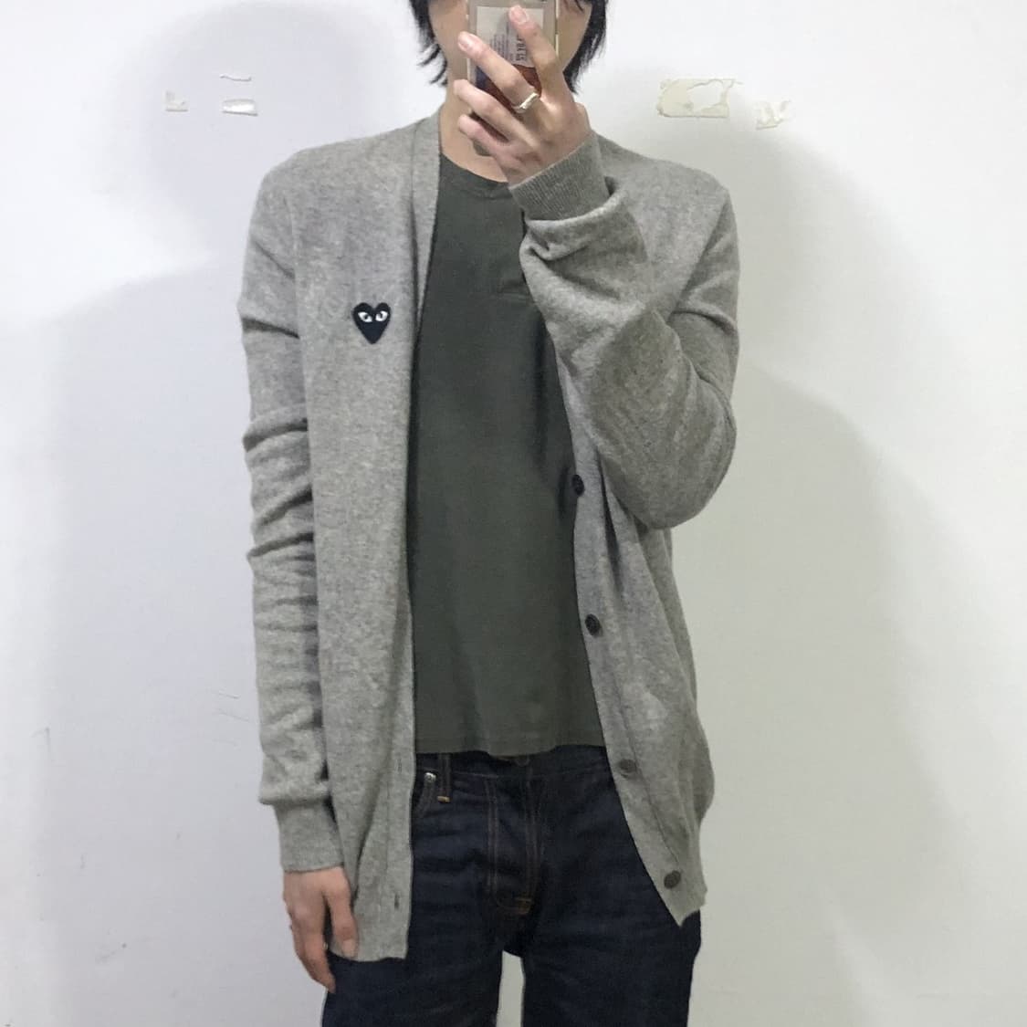 꼼데가르송 니트 가디건  상품이미지2