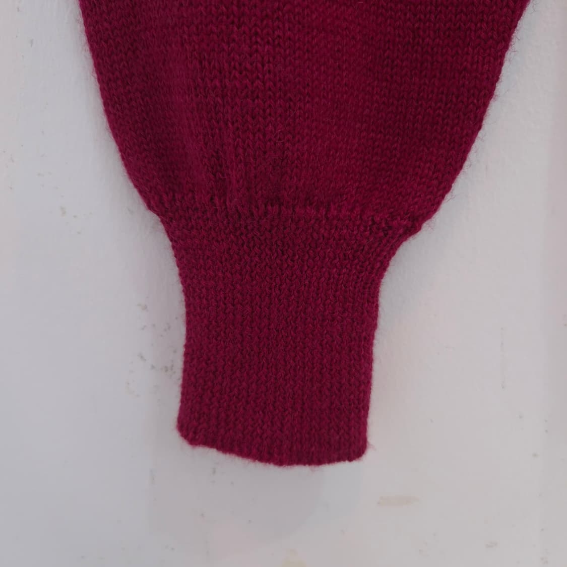 Allen a piece 앙고라 플라워 니트 가디건 상품이미지5