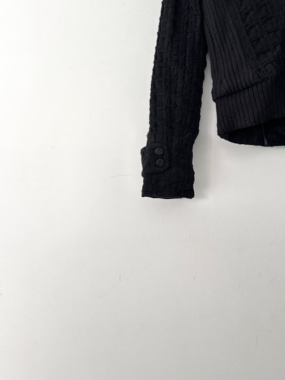 Knotted pannel jacket / black 상품이미지3